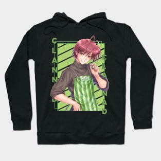 Akio Furukawa Clannad Kuranado Anime Hoodie